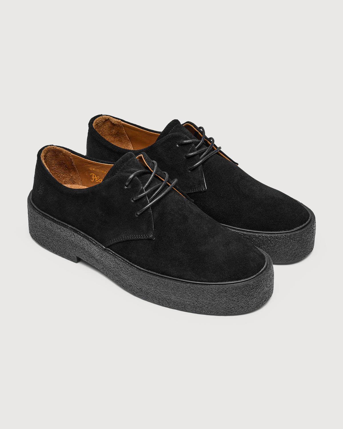 The Original Playboy Bath Lace up shoes Black suede