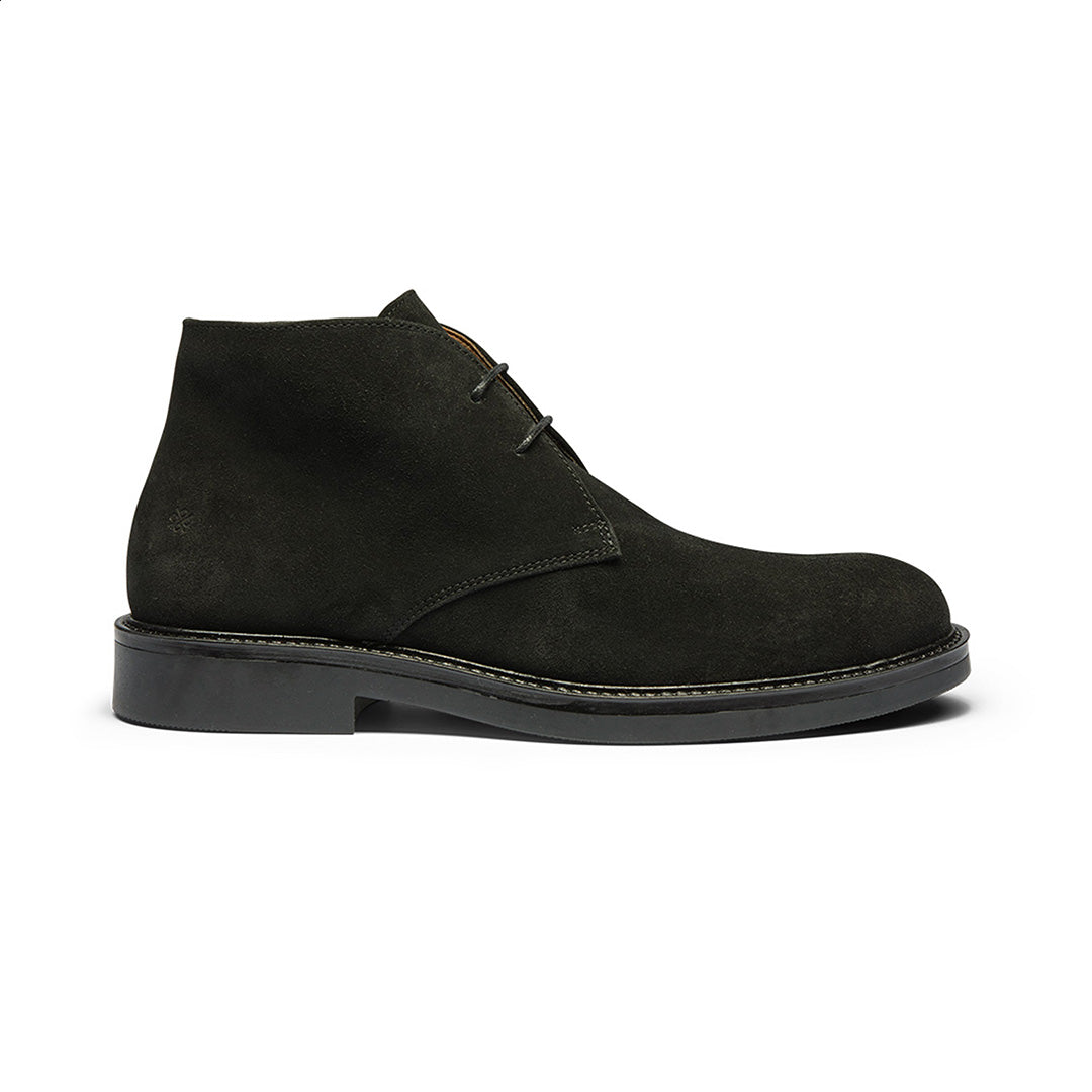 Playboy Footwear Carlo Lace up boots Black suede