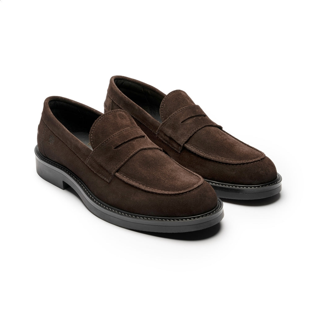 Playboy Footwear Dalton Loafers Dk.Brown suede