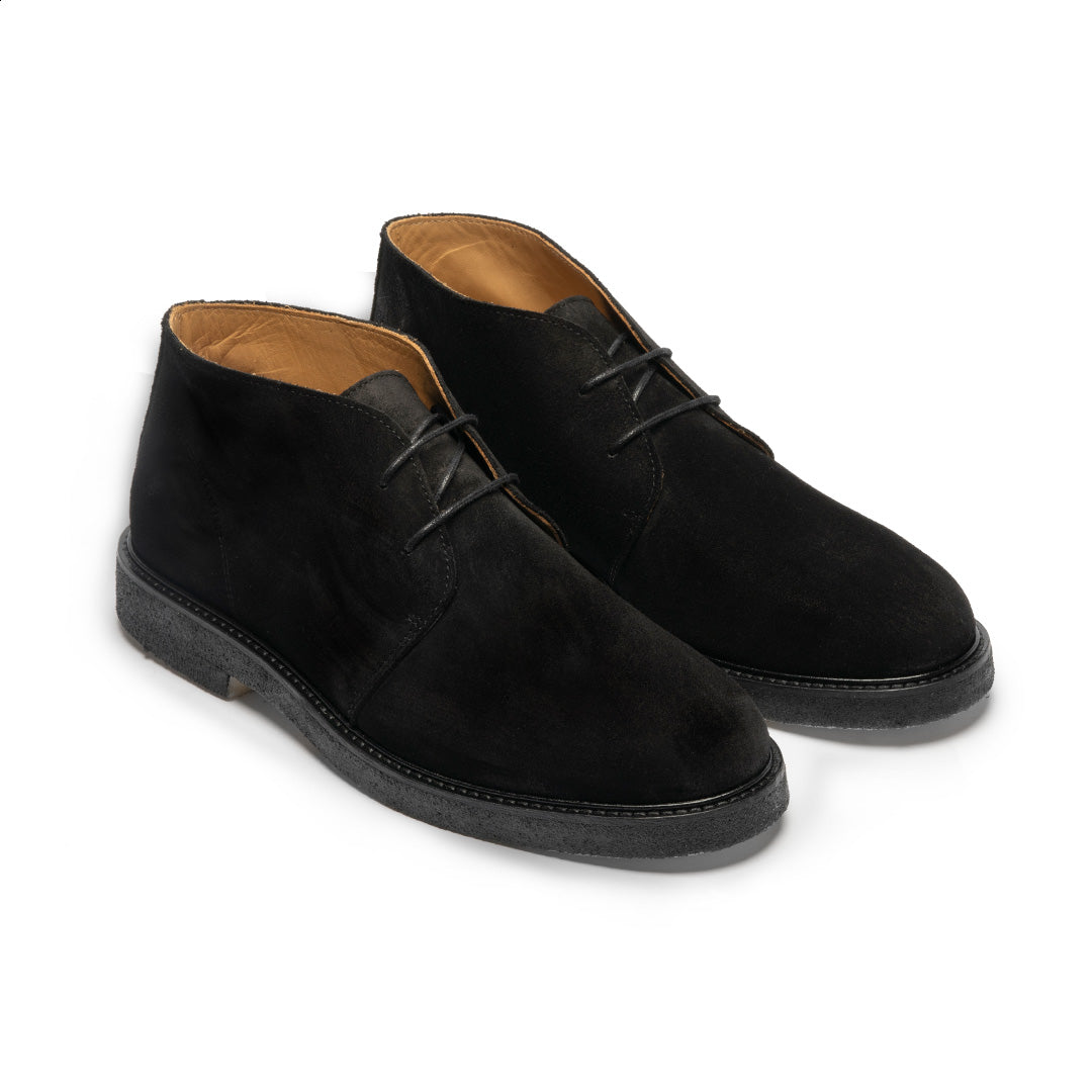 The Original Playboy ORG.64.02 The Original Chukka boot Black suede