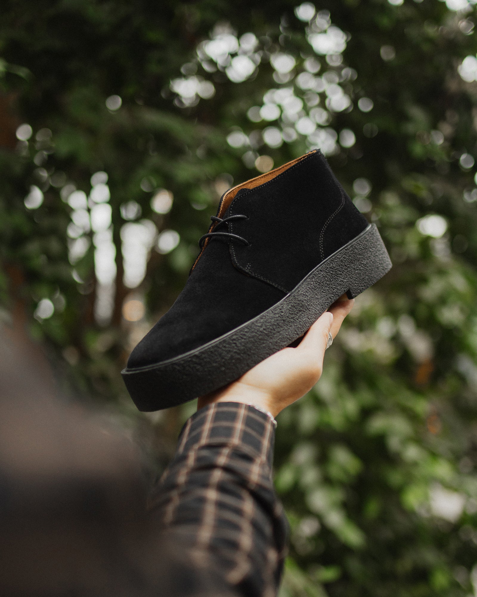 The Original Playboy Preston Boot Black suede