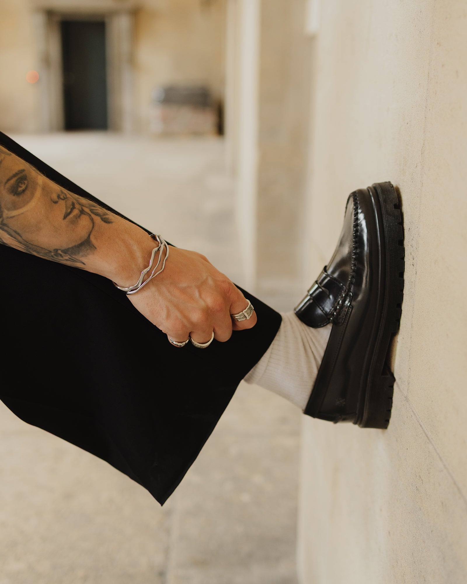 Original Playboy Style Austin Loafers Black polido
