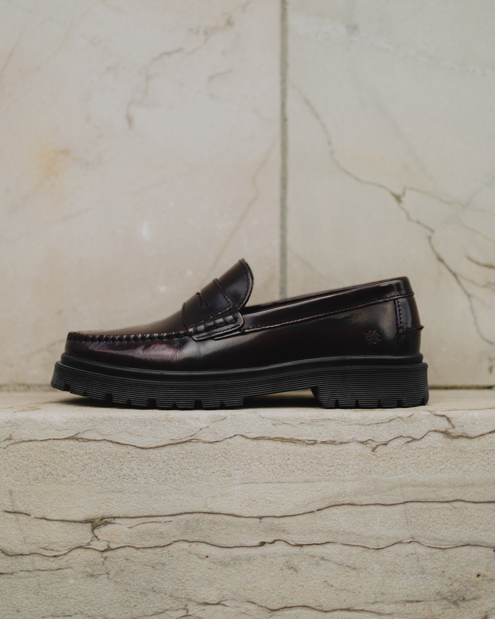 Original Playboy Style Austin Loafers Bordeaux polido