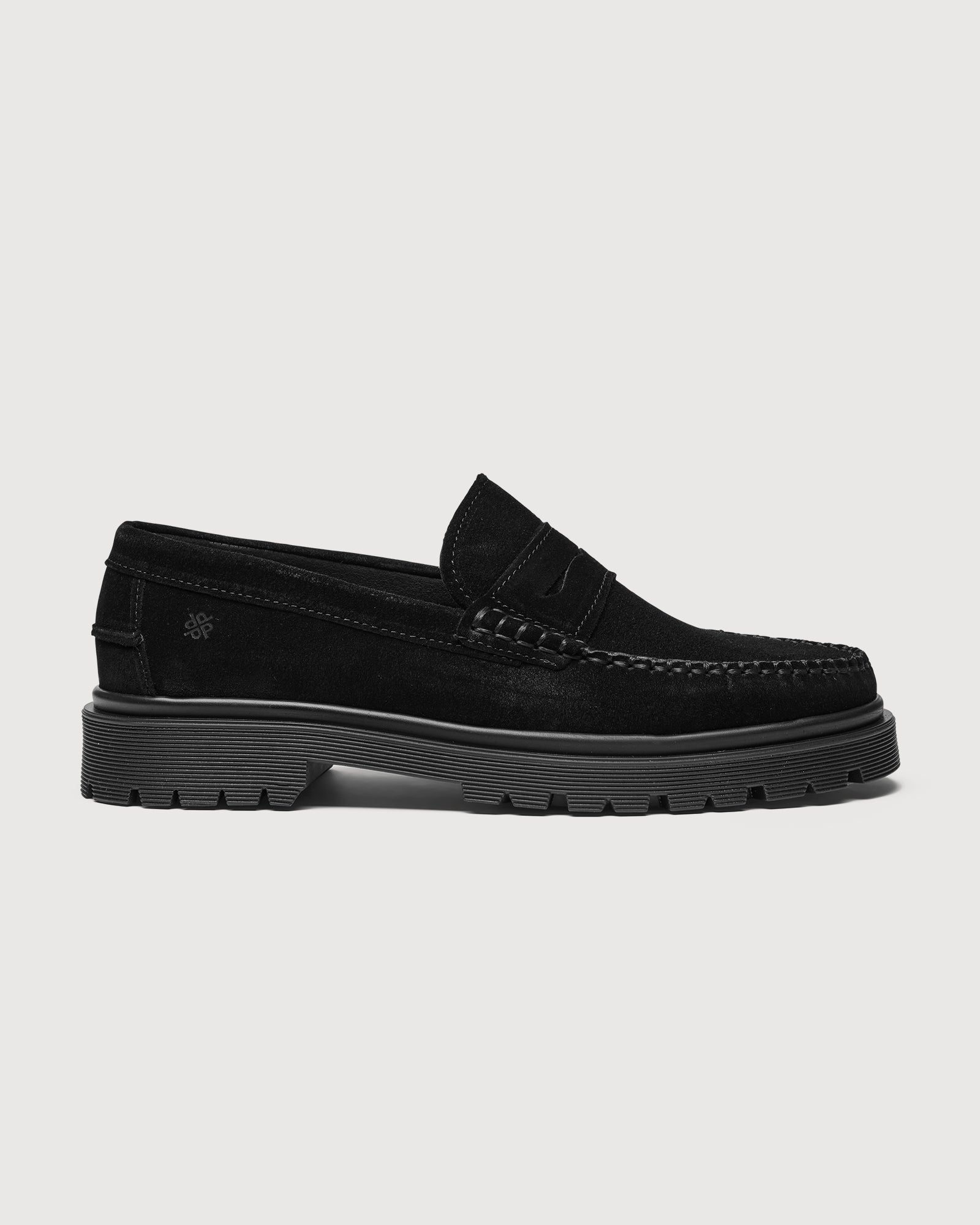 Original Playboy Style Austin Loafers Black suede