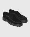 Original Playboy Style Austin Loafers Black suede