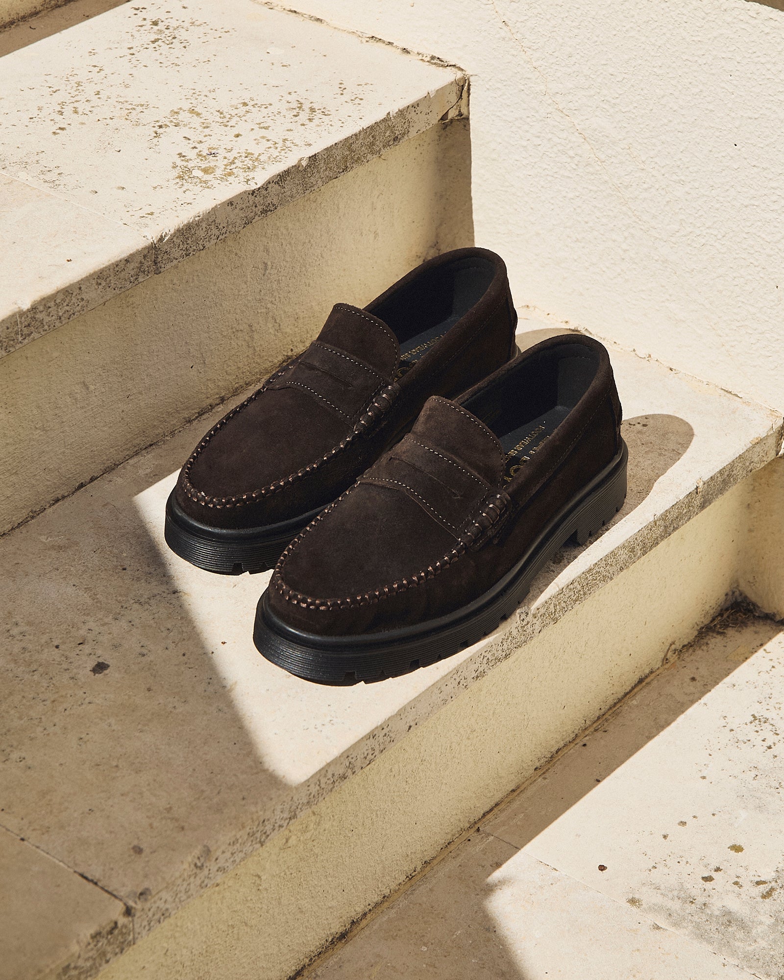 Original Playboy Style Austin Loafers Brown suede