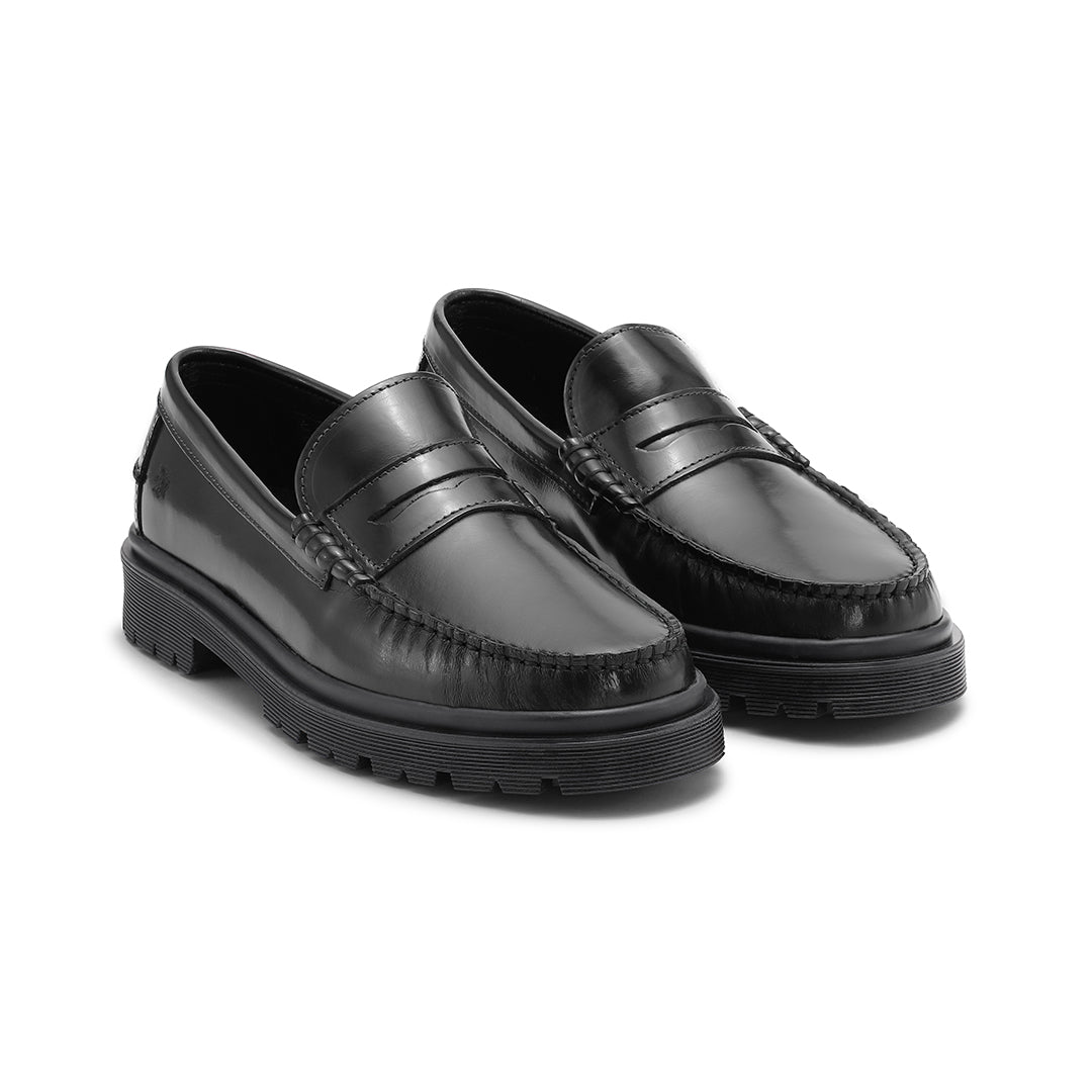 Playboy Footwear Style Austin Loafers Black polido