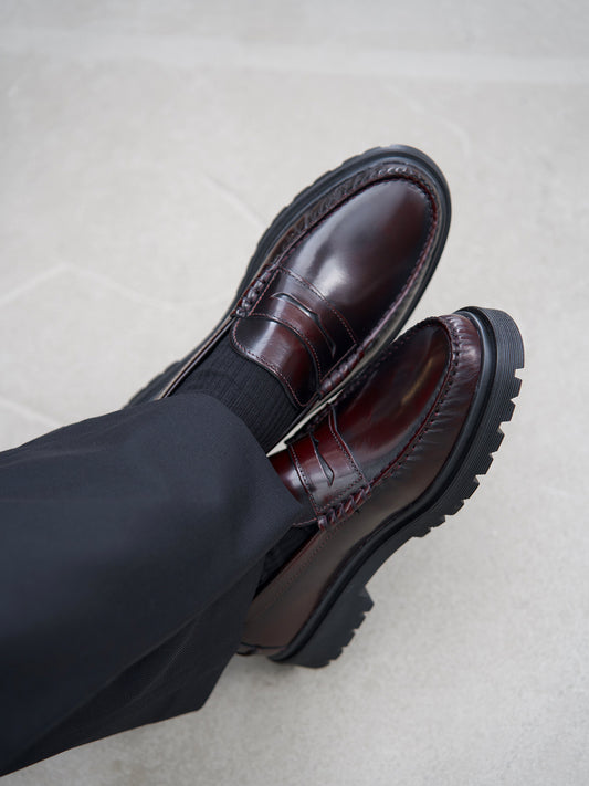 Playboy Footwear Style Austin Loafers Bordo polido
