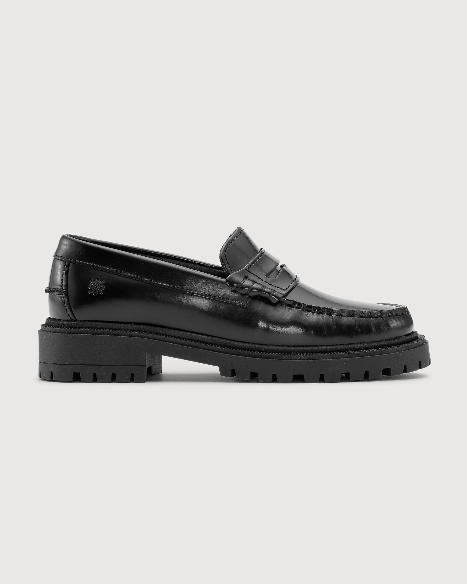 TOC1936 Style Brigitte Loafers Black polido