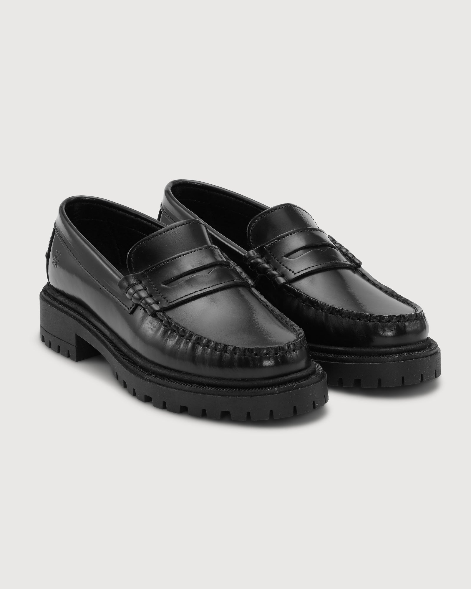 TOC1936 Style Brigitte Loafers Black polido