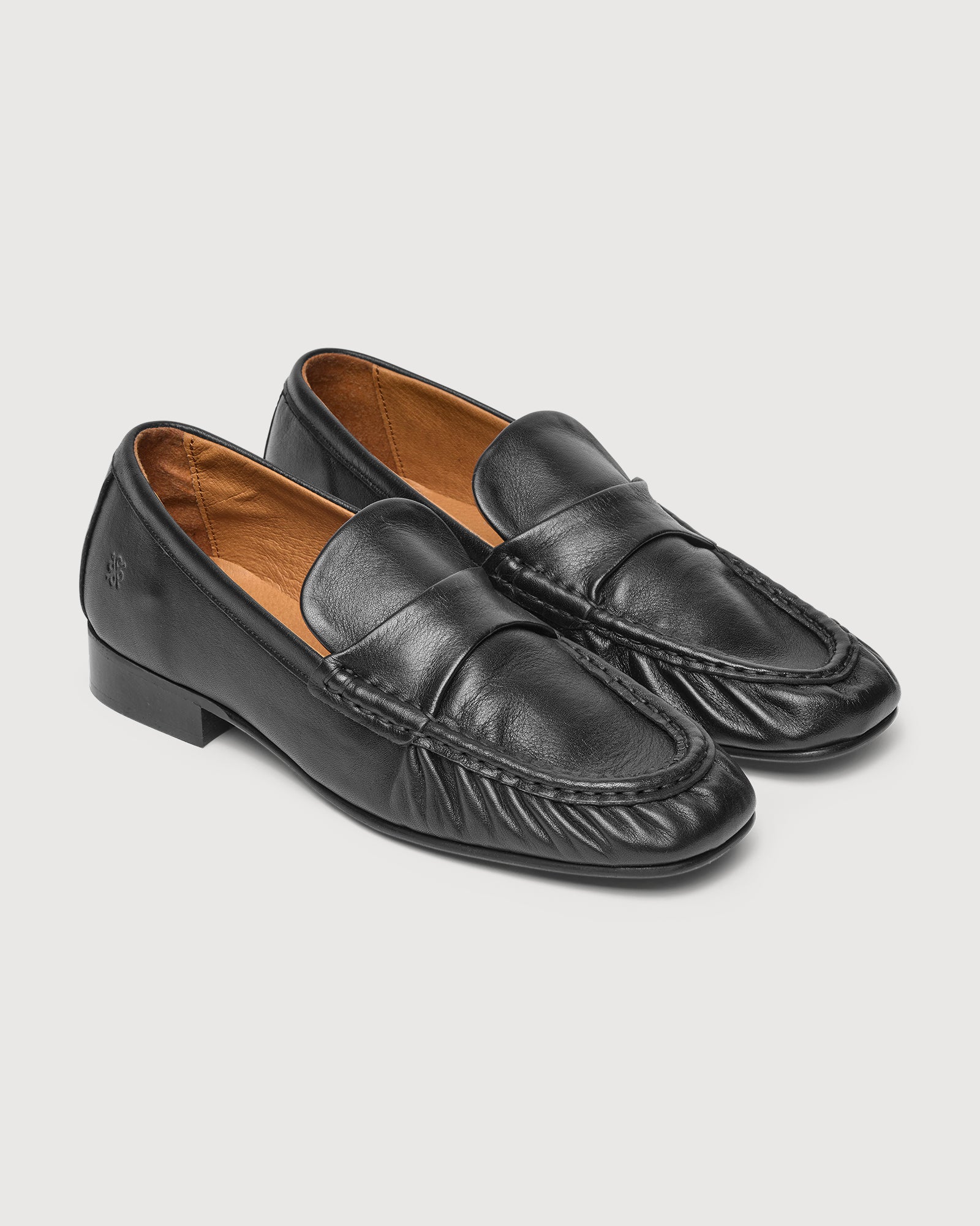 Original Playboy Style Chantal Loafers Black leather