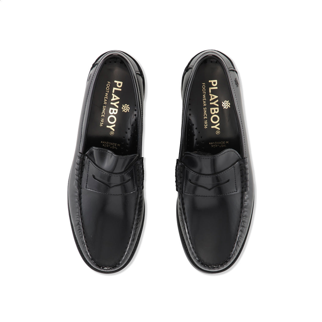 Playboy Footwear Style Dallas Loafers Black polido