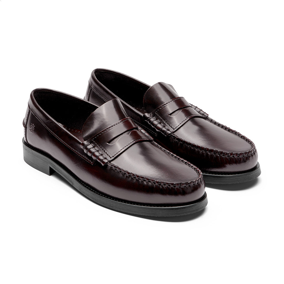 Playboy Footwear Style Dallas Loafers Bordo polido