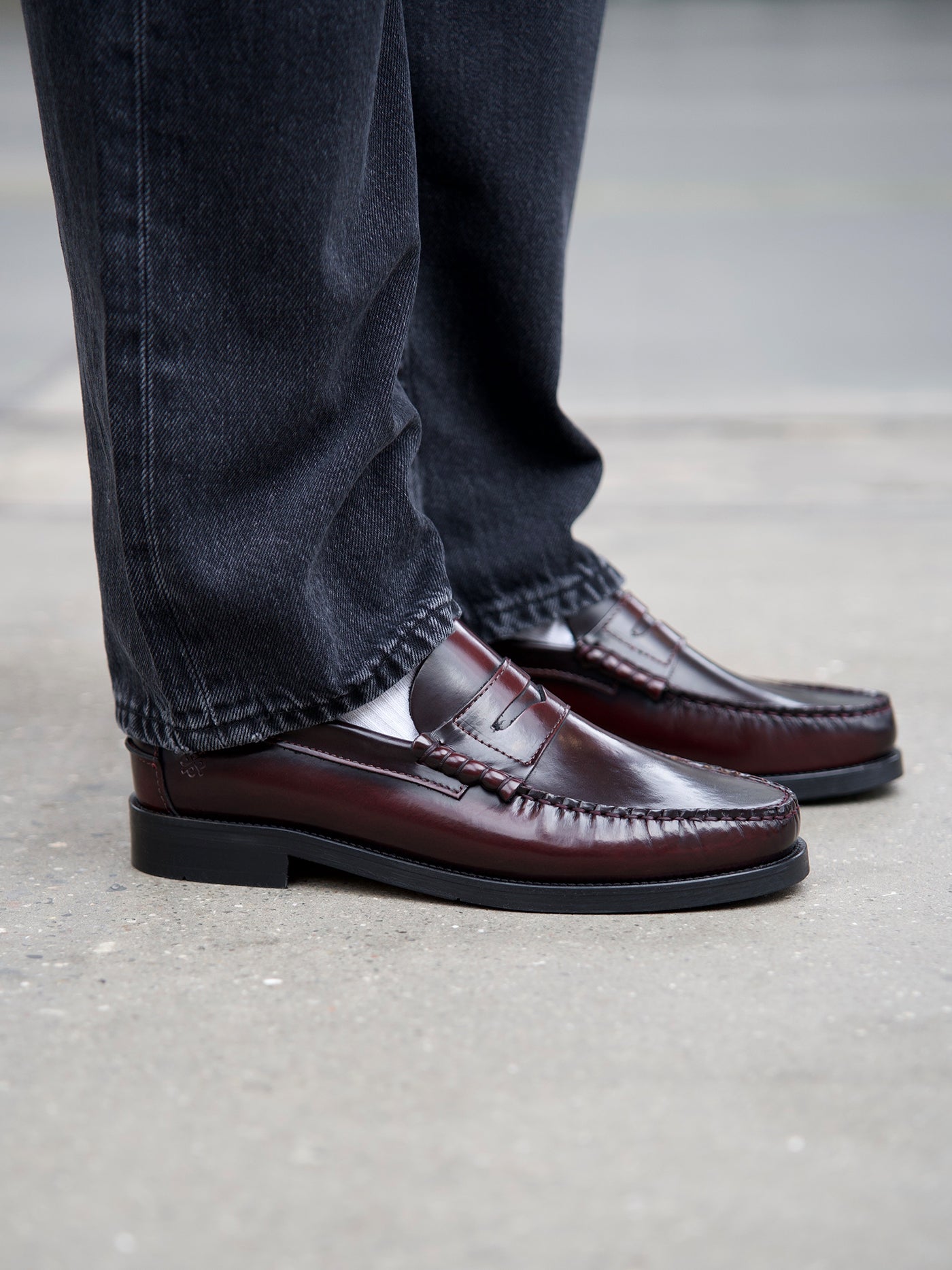 Playboy Footwear Style Dallas Loafers Bordo polido