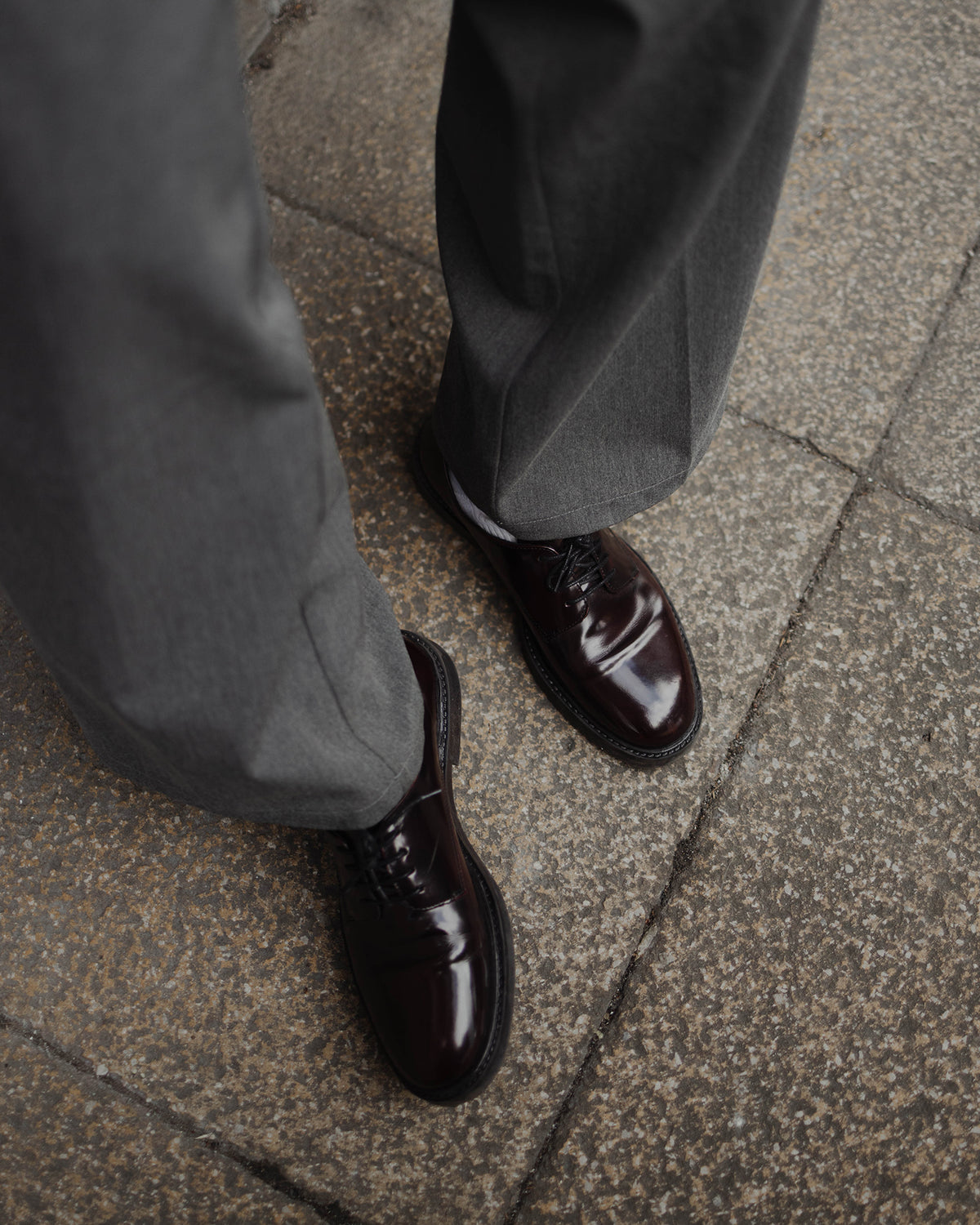 Playboy Footwear Style Giacomo Lace up shoes Bordo polido