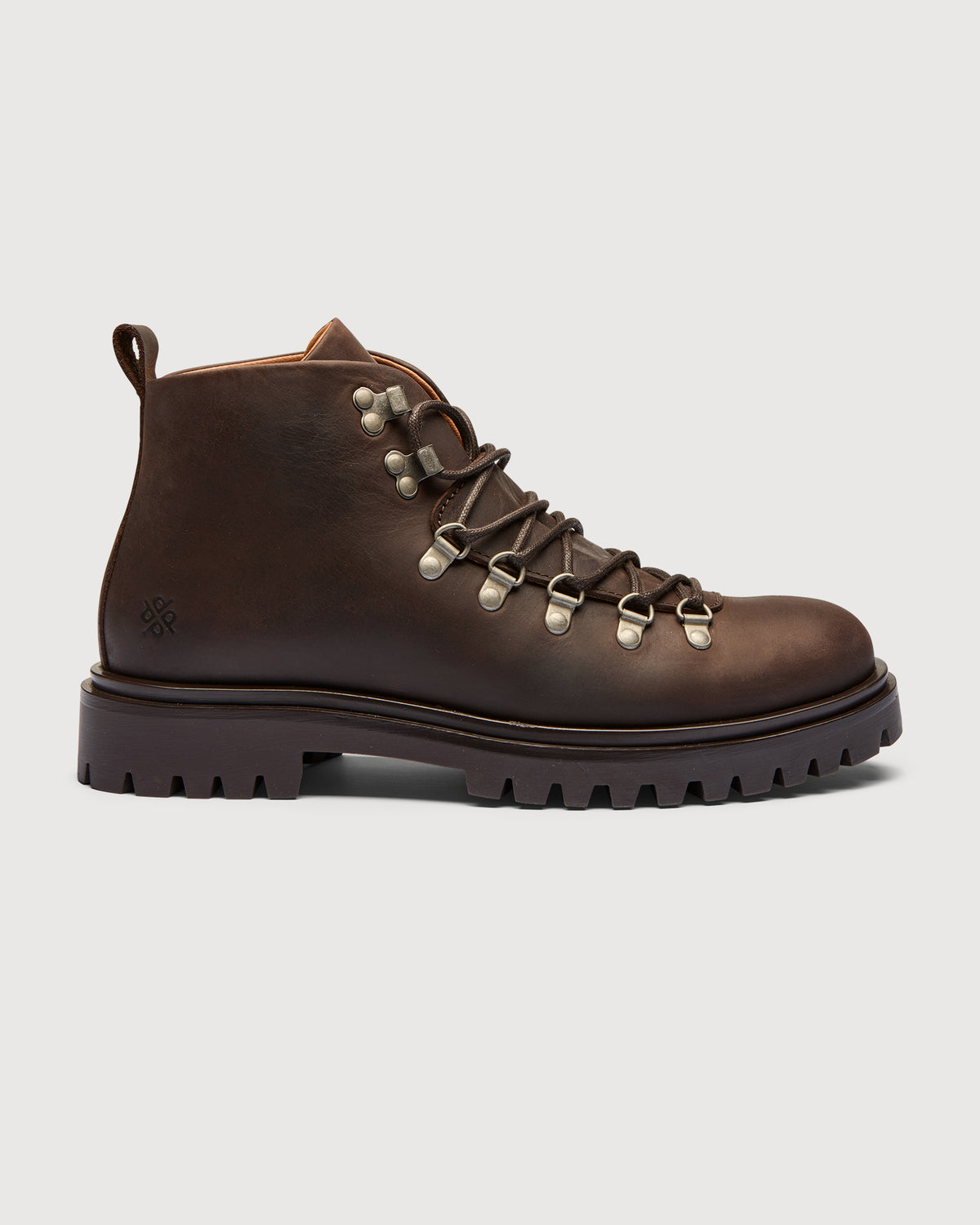 Original Playboy Style Graz Hiking Boot DK. Brown Crazy horse leather