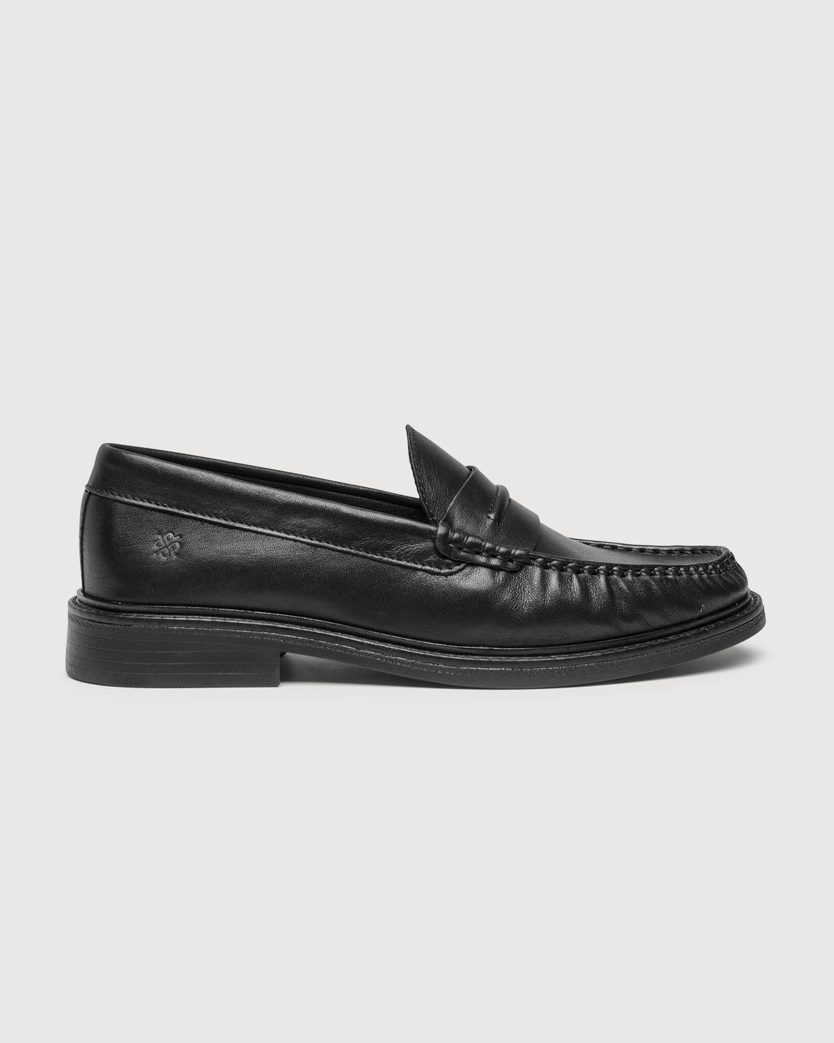 Original Playboy Style Hugo Loafers Black leather
