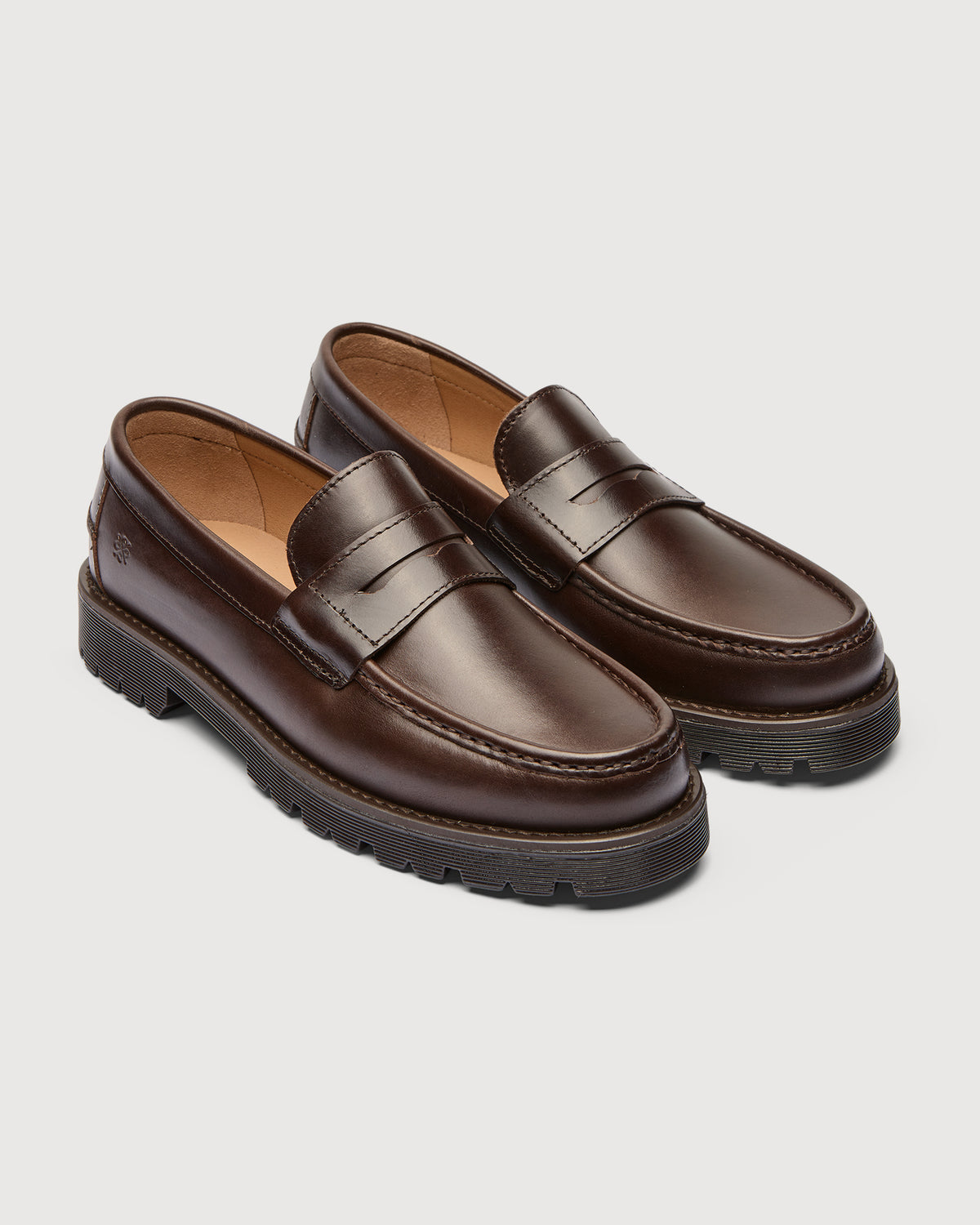 Original Playboy Style Kansas Loafers Dk.Brown leather