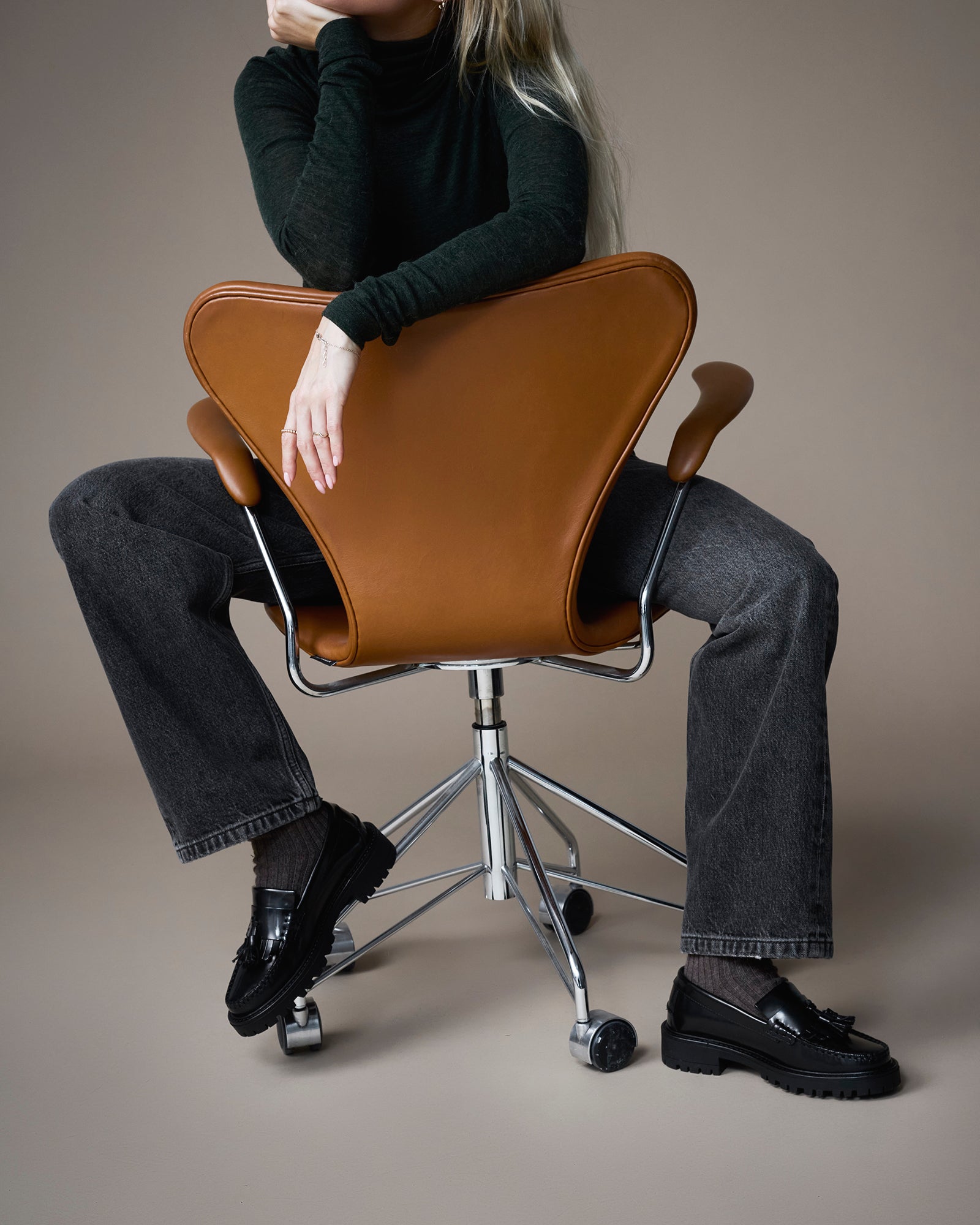 Original Playboy Style Lula 2.0 Loafers Black polido