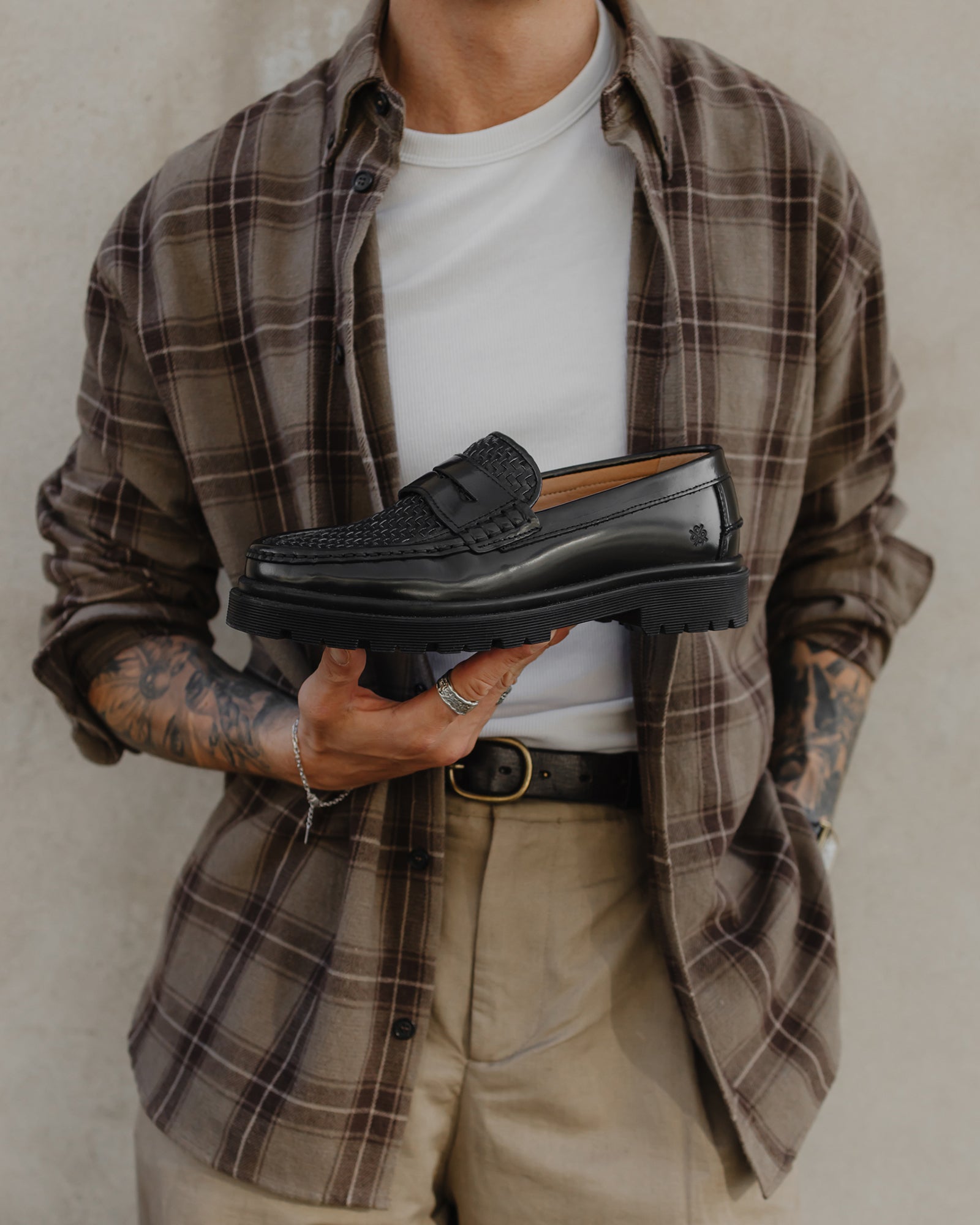 Original Playboy Style Richmond Loafers Black polido