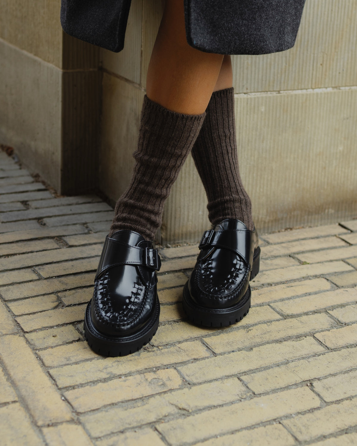 Original Playboy Style Talia Loafers Black polido