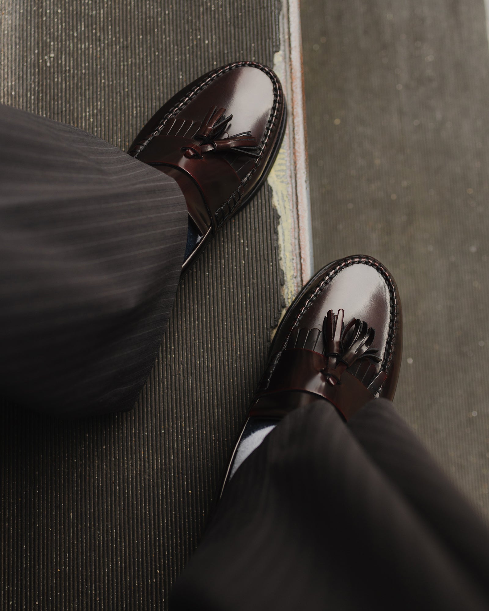 Original Playboy Style Vegas Loafers Bordeaux polido