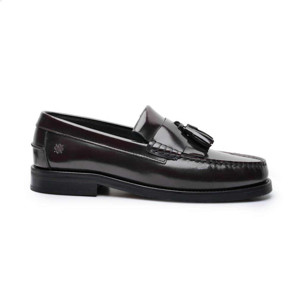 Playboy Footwear Style Vegas Loafers Bordo polido