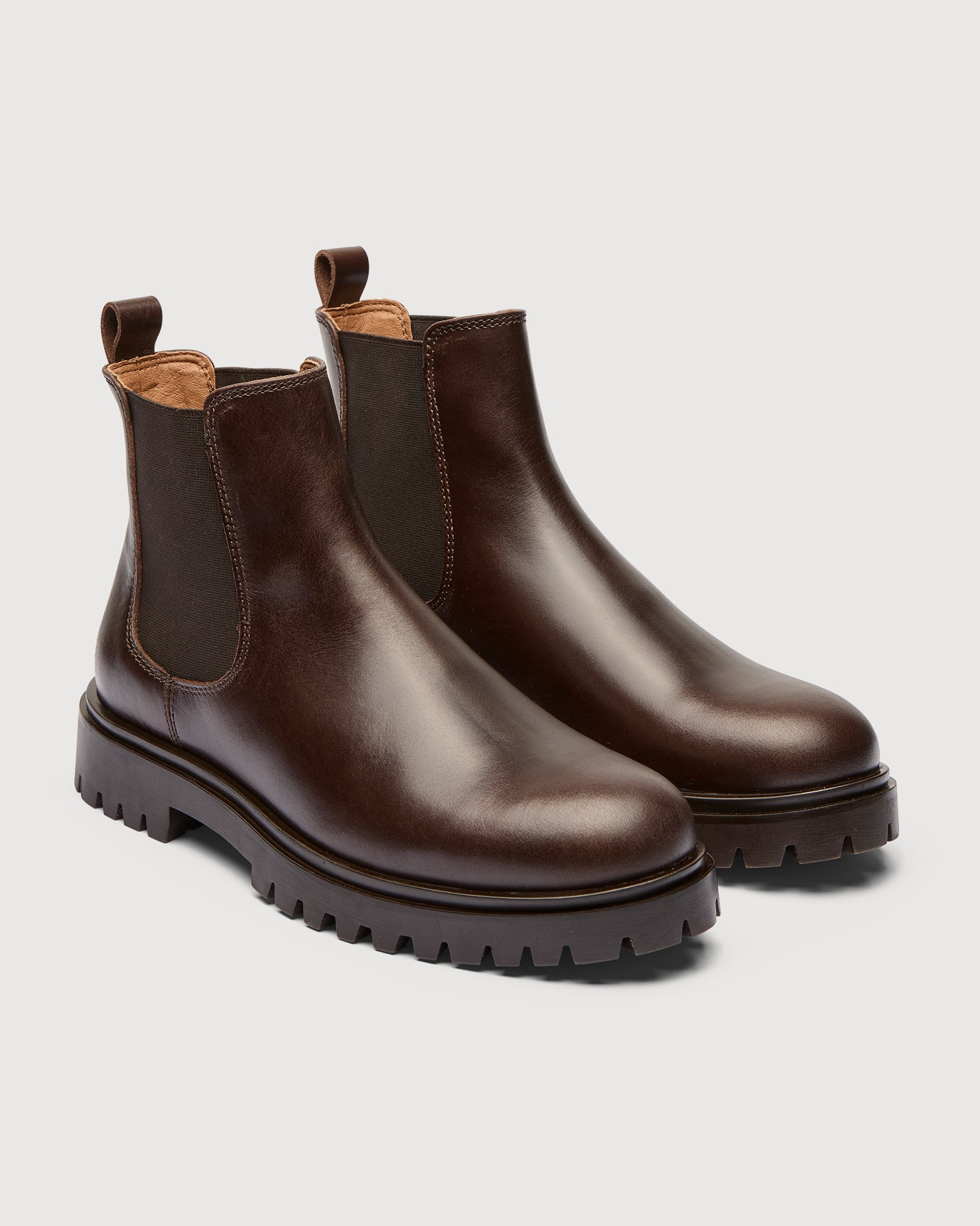 Original Playboy Style Wien Chelsea boots Brown leather