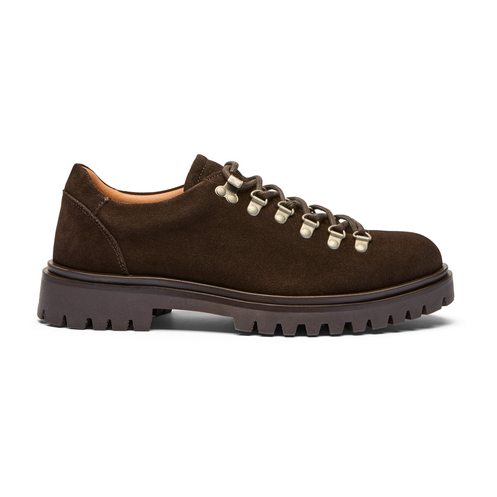 Original Playboy Style Willach Hiking shoe Dk.Brown suede