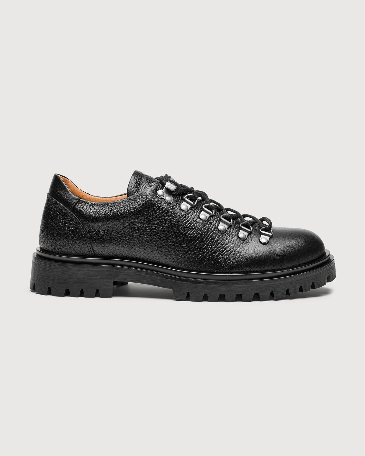 Original Playboy Style Willach Lace up shoes Black tumbled leather
