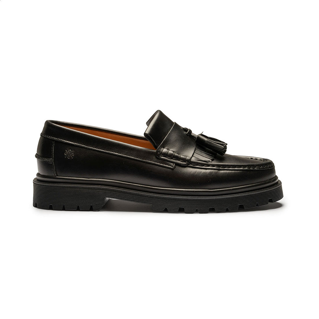 TOC1936 The Baker Loafers Black leather