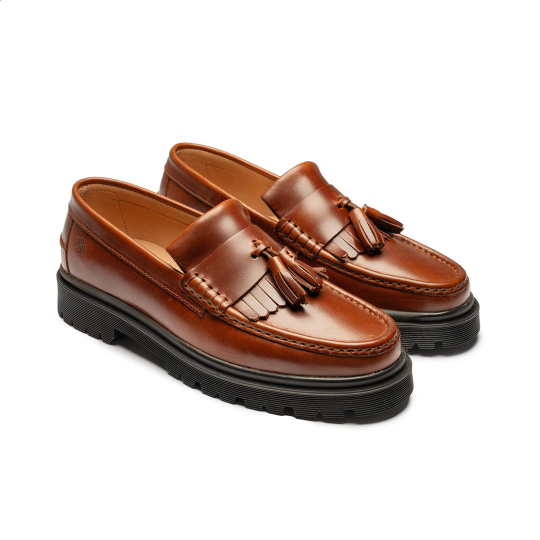 TOC1936 The Baker Loafers Brandy Leather