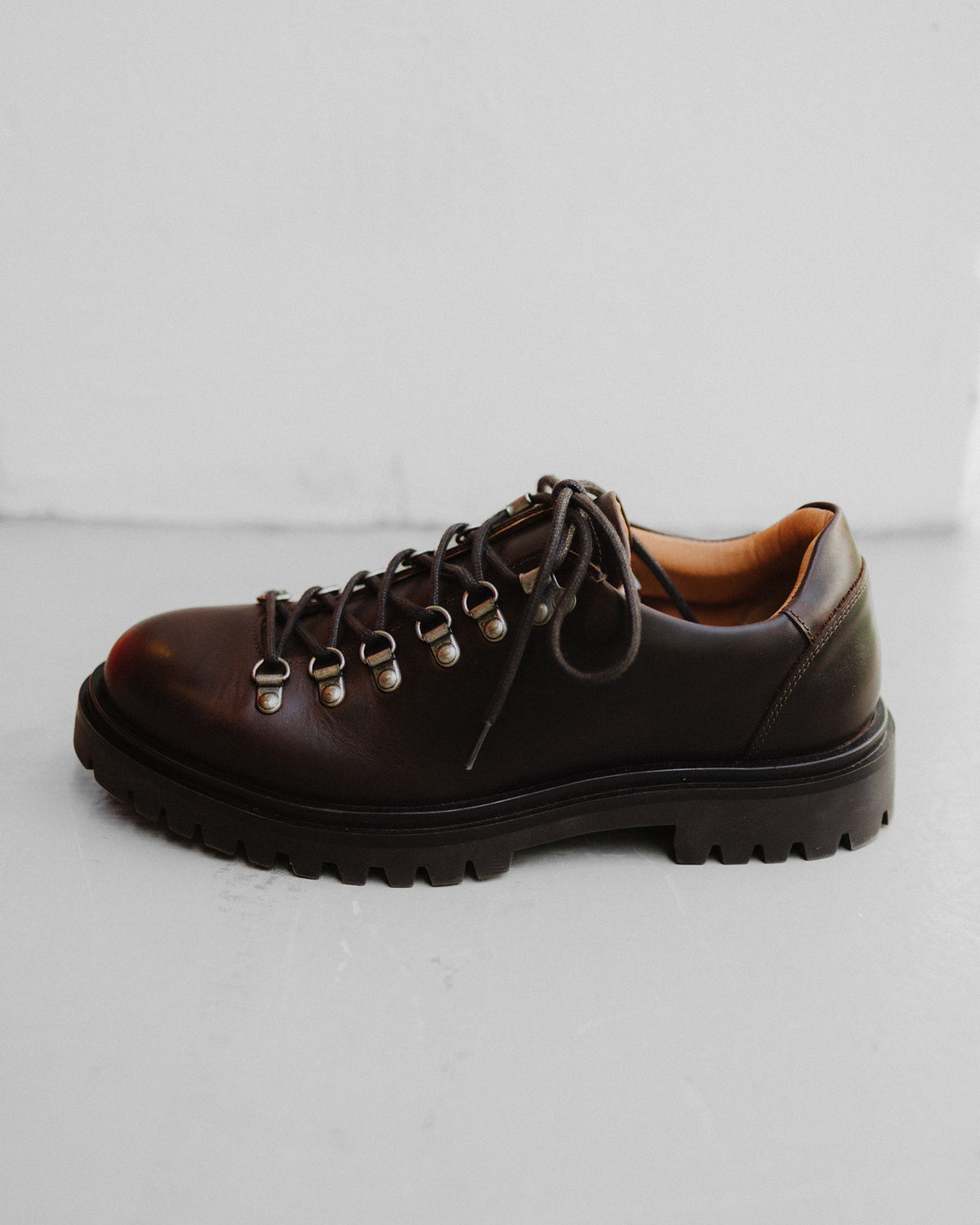 Original Playboy Willach Hiking shoe Dk.Brown leather