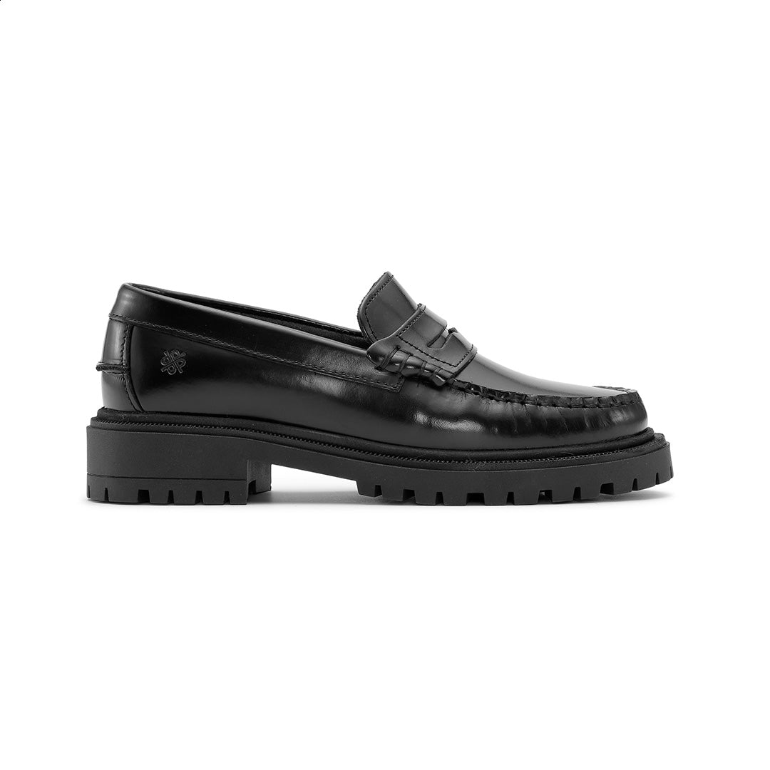 TOC1936 Women's style The Brigitte Women´s loafers Black polido