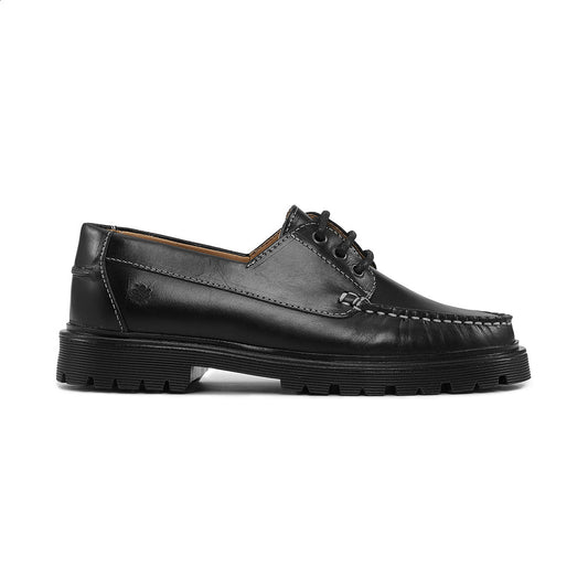 TOC1936 Women's style The Claudine Women's shoes Black leather/black