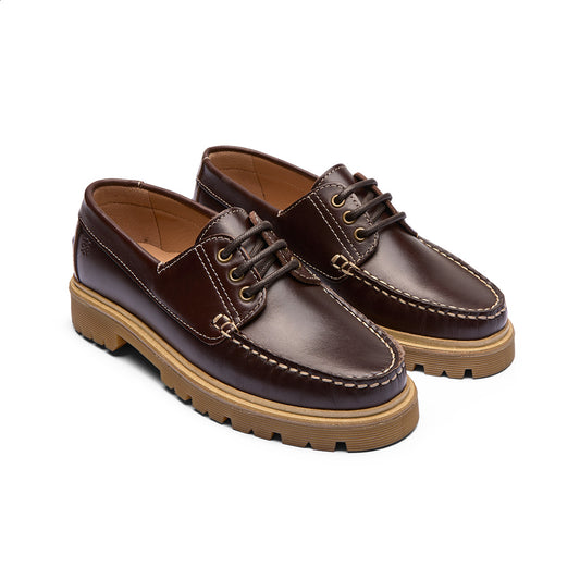 TOC1936 Women's style The Claudine Women's shoes Dk.Brown leather
