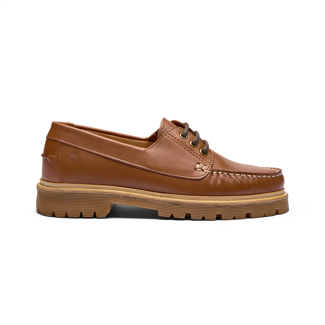 TOC1936 Women's style The Claudine Women's shoes Tan leather