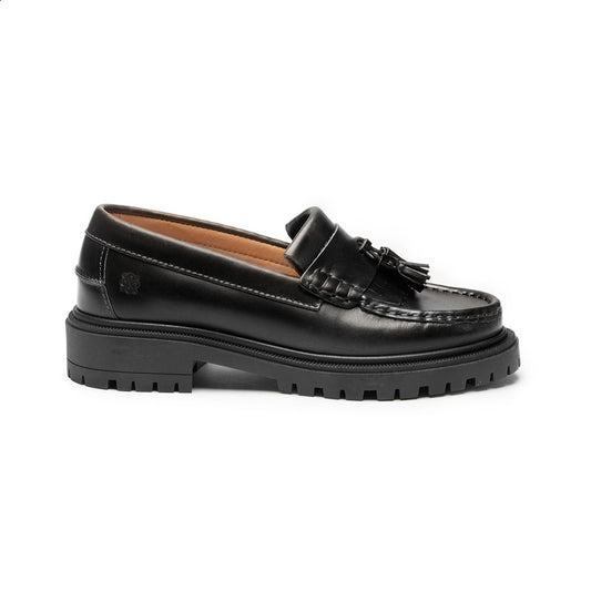 TOC1936 Women's style The Edith Women´s loafers Black leather