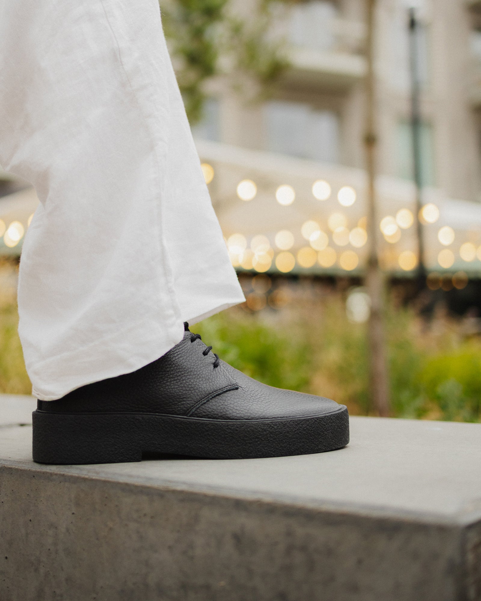The Original Playboy Bath Lace up shoes Black leather