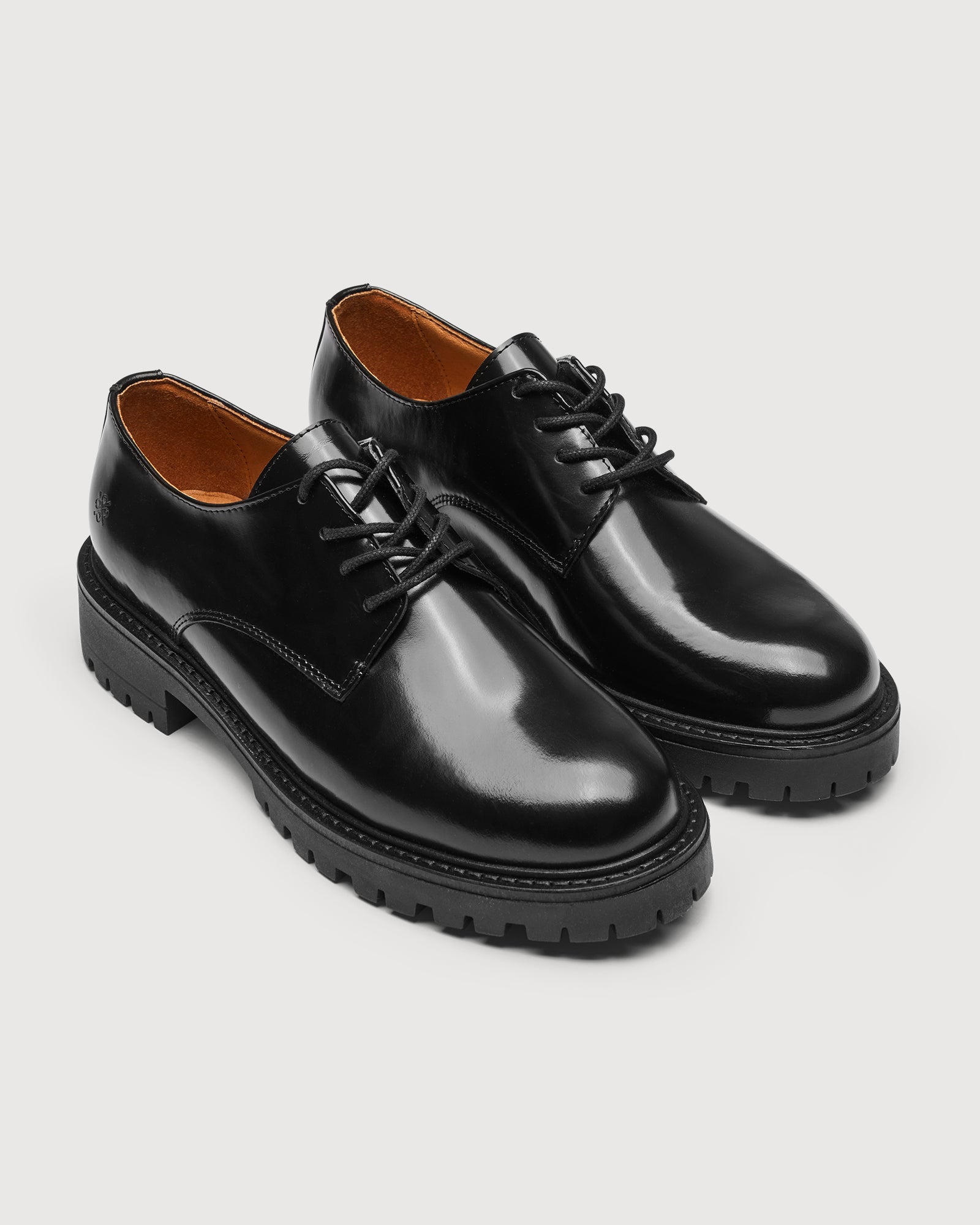 Original Playboy Camille Lace up shoes Black polido