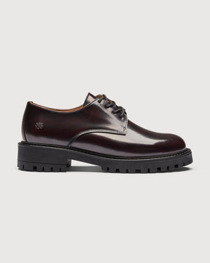Original Playboy Style Camille Lace up shoes Bordeaux polido