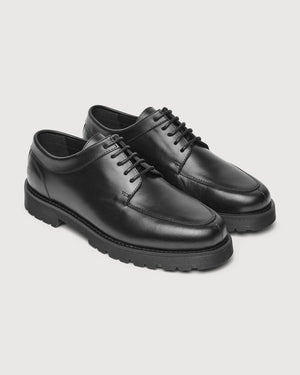 Original Playboy Cannes Lace up shoes Black leather