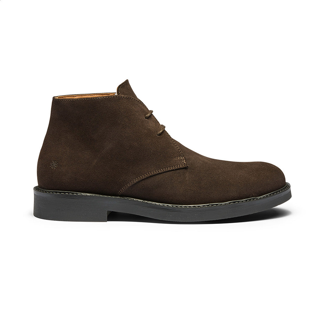 Playboy Footwear Carlo Lace up boots Dk.Brown suede