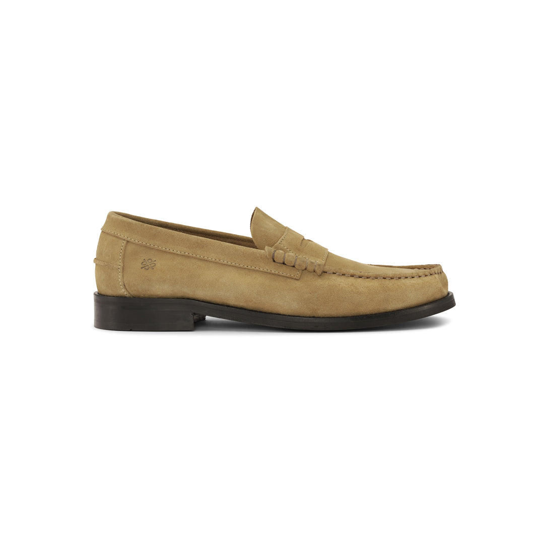 Playboy Footwear Style Dallas Loafers Sand suede