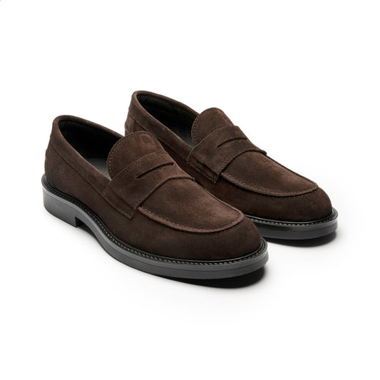 Playboy Footwear Dalton Loafers Dk.Brown suede