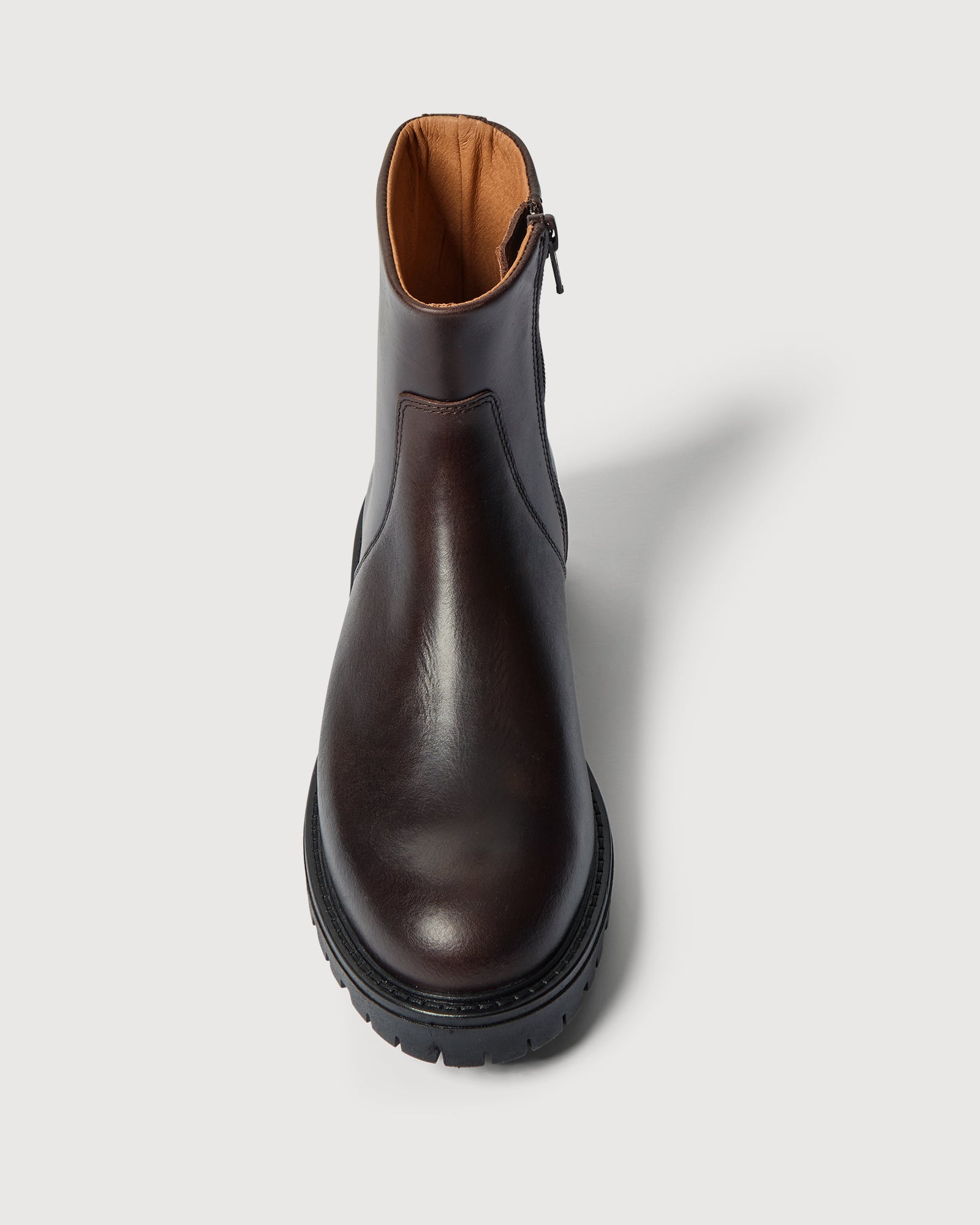 Original Playboy Elle Boot Dk.Brown leather