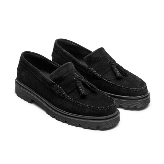 Playboy Footwear Florida Loafers Black suede