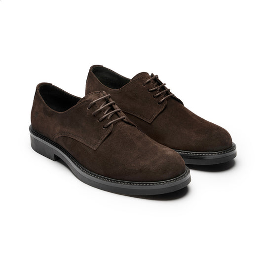 Playboy Footwear Giacomo Lace up shoes Dk.Brown suede