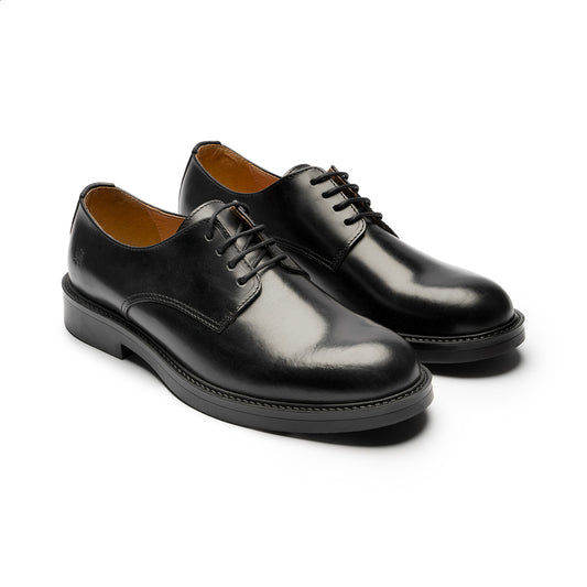 Playboy Footwear Giacomo Lace up shoes Black leather