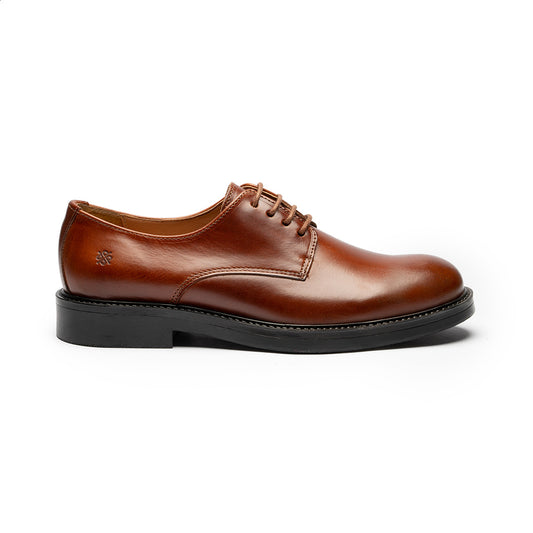 Playboy Footwear Giacomo Lace up shoes Brandy Leather